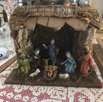 Vintage Christmas Nativity Set Made In Italy Medium • $22