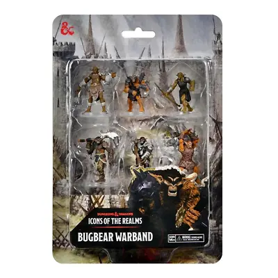 $72.95 • Buy Dungeons & Dragons Icons Of The Realms Bugbear Warband Miniature Figures