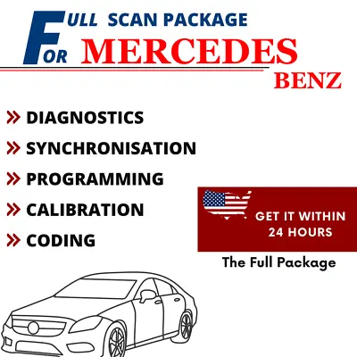 Full Coding Tools For MERCEDES Fits SD Connect C3 C4 C5 VCI J2534 OpenPort 2 • $89