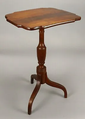 = C. 1790-1800 Federal Tilt-top Candle Stand / Side Table Spider Legs American • $575