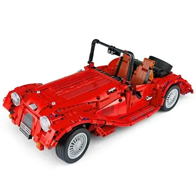 £59.99 • Buy Morgan Plus 4 / Plus 8 Sports Car Technical Brick Model - 1141pcs, 1:10 Scale
