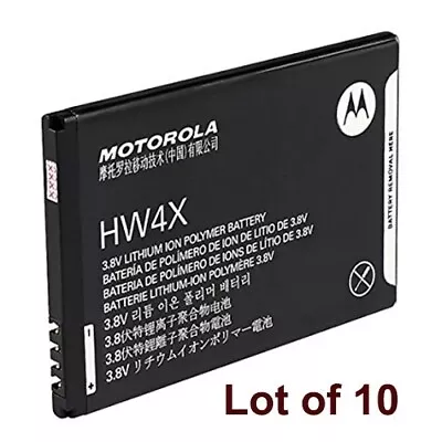 10 Motorola HW4X OEM Battery Lot Atrix 2 MB865 ME865 Droid Bionic XT865 XT875  • $19.95