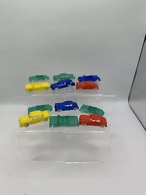 Lot Of 12 Vintage GIANT Made In Hong Kong Plastic Cars 1:87 • $14.99