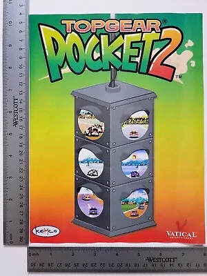 Top Gear Pocket 2 Original Print Ad / Poster Game Gift Art • $25
