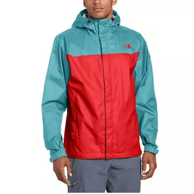 The North Face Men's Venture Jacket TNF Red - Storm Blue Small • $45