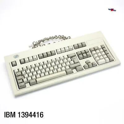 IBM 1394416 Vintage Keyboard Computer Keyboard Qwertz German Retro Old 1994 • £246.32