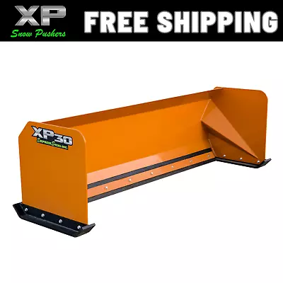 8' Xp30 Kubota Orange Snow Pusher - Skid Steer Bobcat Quick Attach Free Shipping • $2150