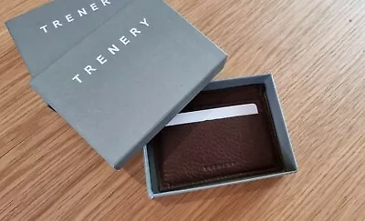 NWT TRENERY Country Road | Brown Leather Credit Card Wallet | RRP$49.95 • $35
