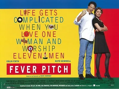 Fever Pitch Movie Poster  - Colin Firth Poster - 12 X 16 Inches • £13.46