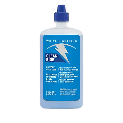 White Lightning Clean Ride Lube 8oz Drip • $15.82