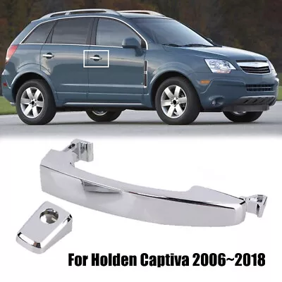 Front Right Driver Chrome Outside Door Handle For Holden Captiva 2006~2018 AU • $12.99