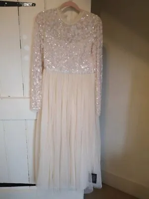 Needle And Thread Wedding Dress Size 10 New With Tags Champagne RRP £245 • £200