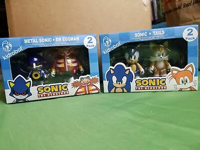 Sonic X Kidrobot - Metal Sonic + Sonic The Hedgehog + Dr. Eggman + Tails -  SEGA • $88.65