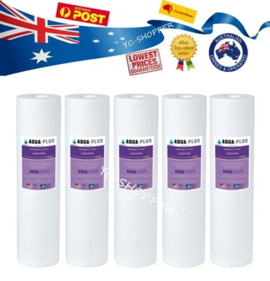 $26.88 • Buy 5 X Replacement Sediment Water Filter Cartridges - 5 Micron