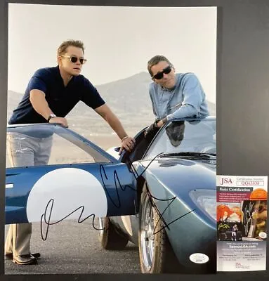 Christian Bale & Matt Damon Signed Ford V Ferrari 11x14 Photo Autograph JSA COA • $324.95