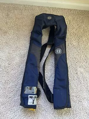 Adult Blue Mustang Survival Automatic/Manual Inflatable Life Jacket  PFD MD3084 • $90