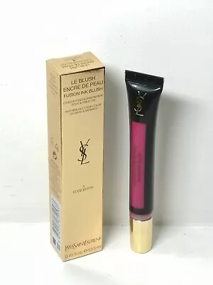 Yves Saint Laurent Fusion Ink Blush #4 EDGE BERRY 13.5ml/ 12 Hours Wear • £14.99