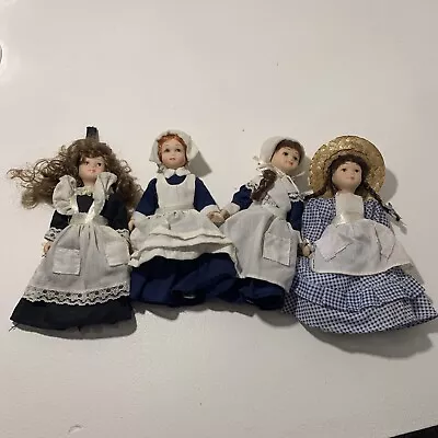 £8 • Buy Mini Porcelain Dolls, Bundle Of 4 DeAgostini Collectable Dolls