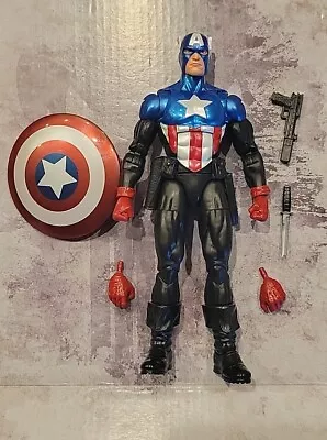 Marvel Legends Captain America Bucky Barnes 60th Anniversary Walmart Exclusive • $48.99