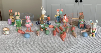 $129 • Buy Huge Lot Of Target Spritz Easter Birds, Bunnies, Eggs, Rabbits, Baskets, Carrots