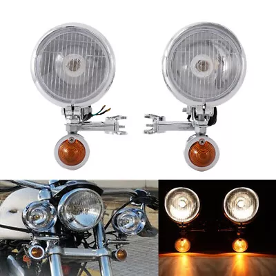 $65.99 • Buy Passing Lights Bar Fog Turn Signal Lamp For Yamaha V Star 650 XVS650 XVS650A 950