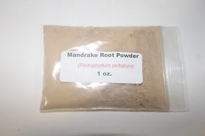 1 Oz. Mandrake Root Powder (Podophyllum Peltatum) • $4.95