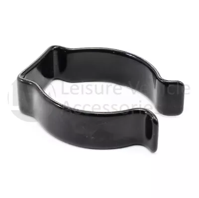 £5.99 • Buy Black Desmo Fiamma Island Table Leg Clip Spring Storage Clip Motorhome Caravan