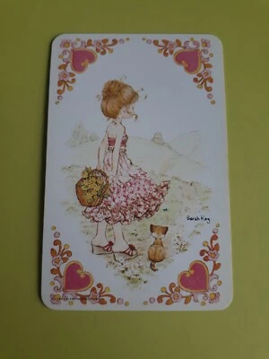 $3.50 • Buy Genuine Vintage,Swap/playing Cards, 70s,  Sarah  Kay.   Blank Back.