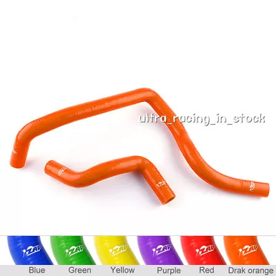 Radiator Silicone Coolling Hose For HONDA Prelude H22A 1998-2001 97 99 00 Orange • $52.99