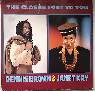 Dennis Brown Closer I Get To You Uk Cpl Vinyl 12   Single Cpdisco2 Reggae Listen • £10