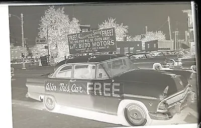 £11.88 • Buy Negative 1955 Ford Dealer Giveaway Promotion, Budd Motors, York, Pa