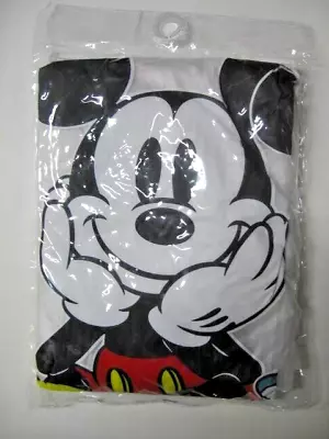 New Disney Mickey Mouse Poncho Vinyl Minnie & Mickey Adult One-Size Unopened • $17