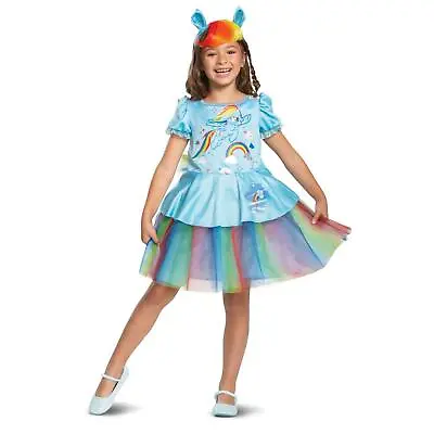 Disguise Rainbow Dash My Little Pony Tutu Deluxe Girls' Costume • $39.95