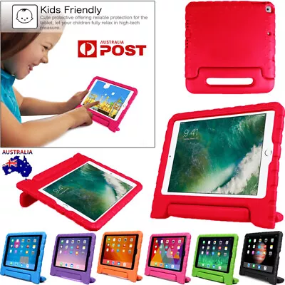 Kids Shockproof Heavy Duty Case Cover For IPad 5 6 7 8 9th 10.2 9.7 Air Pro 10.5 • $22.49