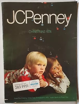 JC Penny Christmas Vintage 1974 Catalogue W/Inserts - Very Good Condition • $36