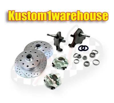 VW Front 2.5  Dropped Lower Spindle Disc Brake Conversion Kit 5 X 4 1/2  Ford  • $575