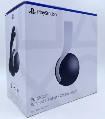 $119.99 • Buy PlayStation 5 Pulse 3D Wireless Gaming Headset - White In Box