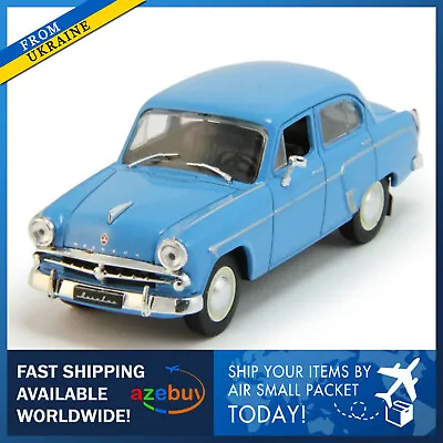 Moskvitch-407 Soviet Automobile MZMA USSR 1958 Year 1/43 Scale Diecast Model Car • $21.80