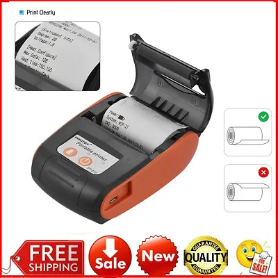 Portable Bluetooth Thermal Label Printer 58mm Wireless BT POS Receipt Handheld • $27.99