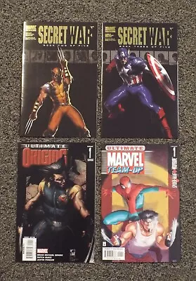 Marvel Michael Bendis Lot Secret Wars Ultimate Origins #1 Marvel Team Up #1 • $7.99