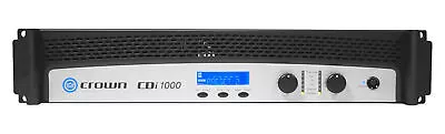 Crown CDi1000 2-Channel 500w 248-ohm 70V/140V Commercial Power Amplifier Amp • $749