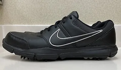 Nike Golf Durasport 4 Shoes Black Silver 844551-001 Men's Size 10 • $25