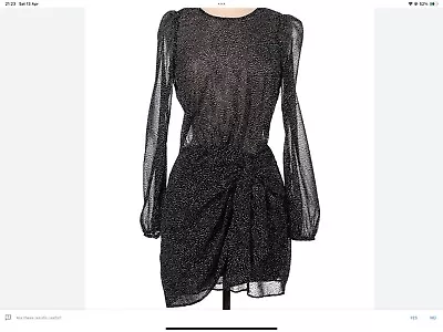 Zara Ladies Midi Polka Dot Dress Size M • £1.99