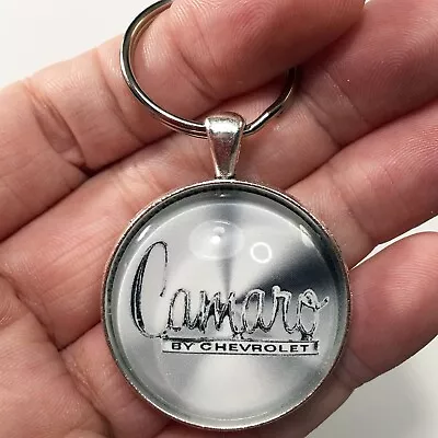 $12.95 • Buy Vintage 70-74 Chevrolet Camaro Chevy Logo Emblem Badge Reproduction Keychain
