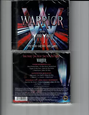 WARRIOR Featuring VINNIE VINCENT - WARRIOR  (CD 2017) NEW **16 TRACKS** • $21.99