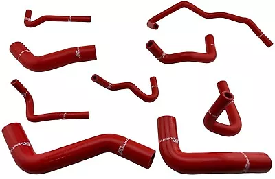 9 Red Silicone Heater Coolant Radiator Hose Fits 1989-97 Miata MX5 MX-5 MK1 1.6L • $99.95