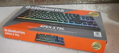 Steelseries Apex 3 TKL Gaming Keyboard • $60