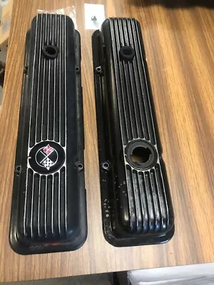 Valve Covers Camaro 69 Z28 Original Take Offs NO DRIPPERS Finned Aluminum • $597.50