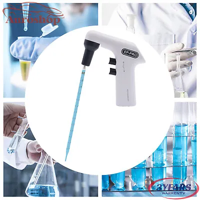 100mL Electronic Pipette Controller Lab Equipment Pipettor Power Cable 0.41lbs • $94.05