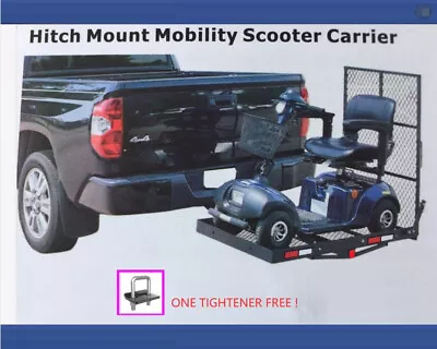 Wheelchair Scooter Carrier TowBar Mobility Luggage Rack Ramp* Hitch Mount • $250